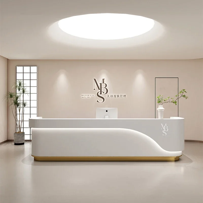 Modern Reception Tables Hallway Table Office Desk Wall Atril Counter Register Coffee European Distillation Tisch Hotel Furniture
Modern Reception Tables Hallway Table Office Desk Wall Atril Counter Register Coffee European Distillation Tisch Hotel Furniture