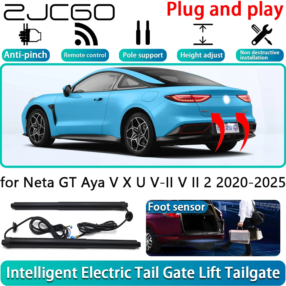 for Neta GT Aya V X U V-II V II 2 2020-2025 Electric Powered Tailgate Power Liftgate Automatic Tailgate System With Foot Sensor
for Neta GT Aya V X U V-II V II 2 2020-2025 Electric Powered Tailgate Power Liftgate Automatic Tailgate System With Foot Sensor