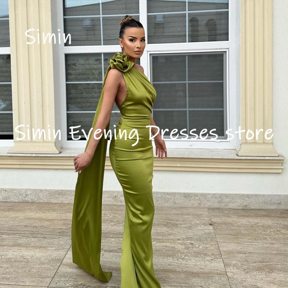 Simin Satin Mermaid One-shoulder Ruffle Popular Formal Prom Gown Floor-length Evening Elegant Party dresses for women 2023
Simin Satin Mermaid One-shoulder Ruffle Popular Formal Prom Gown Floor-length Evening Elegant Party dresses for women 2023