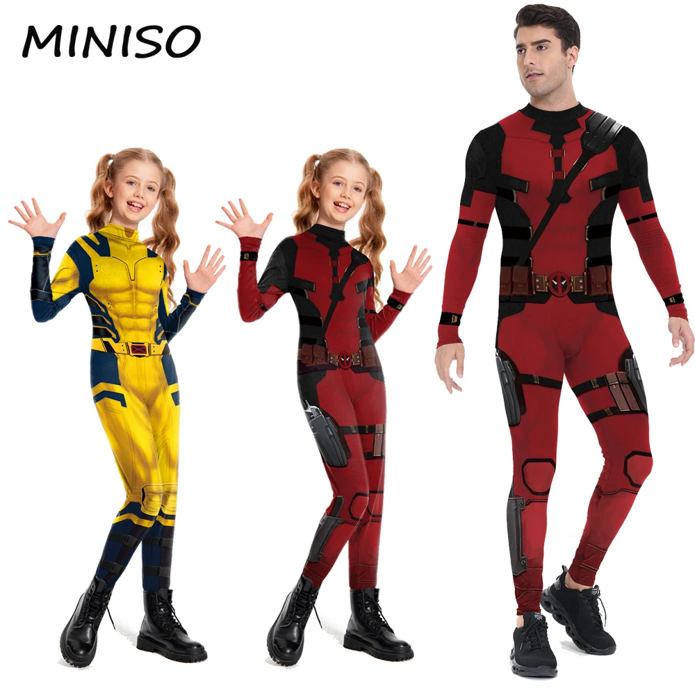 Deadpool Costume Cosplay Wolverine Jumpsuit Superhero Boys Girls Deadpool Adult Halloween Zenti James Howlett Party Bodysuits
Deadpool Costume Cosplay Wolverine Jumpsuit Superhero Boys Girls Deadpool Adult Halloween Zenti James Howlett Party Bodysuits