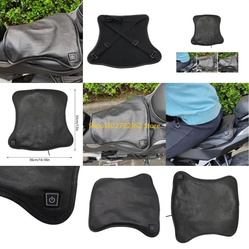 547B 12V Motorcycle Electric Heating Cushion Three Speed Temperature Control Winter Warmer Riding Anti-slip Heating Pads
547B 12V Motorcycle Electric Heating Cushion Three Speed Temperature Control Winter Warmer Riding Anti-slip Heating Pads