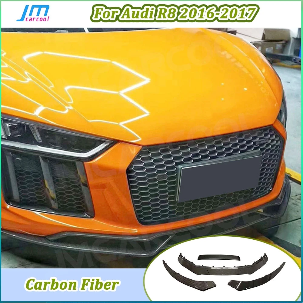 Real Carbon Fiber Front Lip Spoiler Bumper Chin Shovel Splitters Aprons For Audi R8 2016-2019 FRP
Real Carbon Fiber Front Lip Spoiler Bumper Chin Shovel Splitters Aprons For Audi R8 2016-2019 FRP