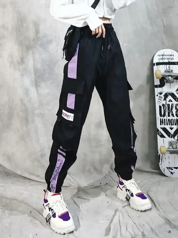 Брюки-карго для женщин, одинаковые по цвету брюки для скейтбординга с ремешками на щиколотке, черные джоггеры, женские спортивные штаны, большие размеры S-4XL 5XL
Брюки-карго для женщин, одинаковые по цвету брюки для скейтбординга с ремешками на щиколотке, черные джоггеры, женские спортивные штаны, большие размеры S-4XL 5XL