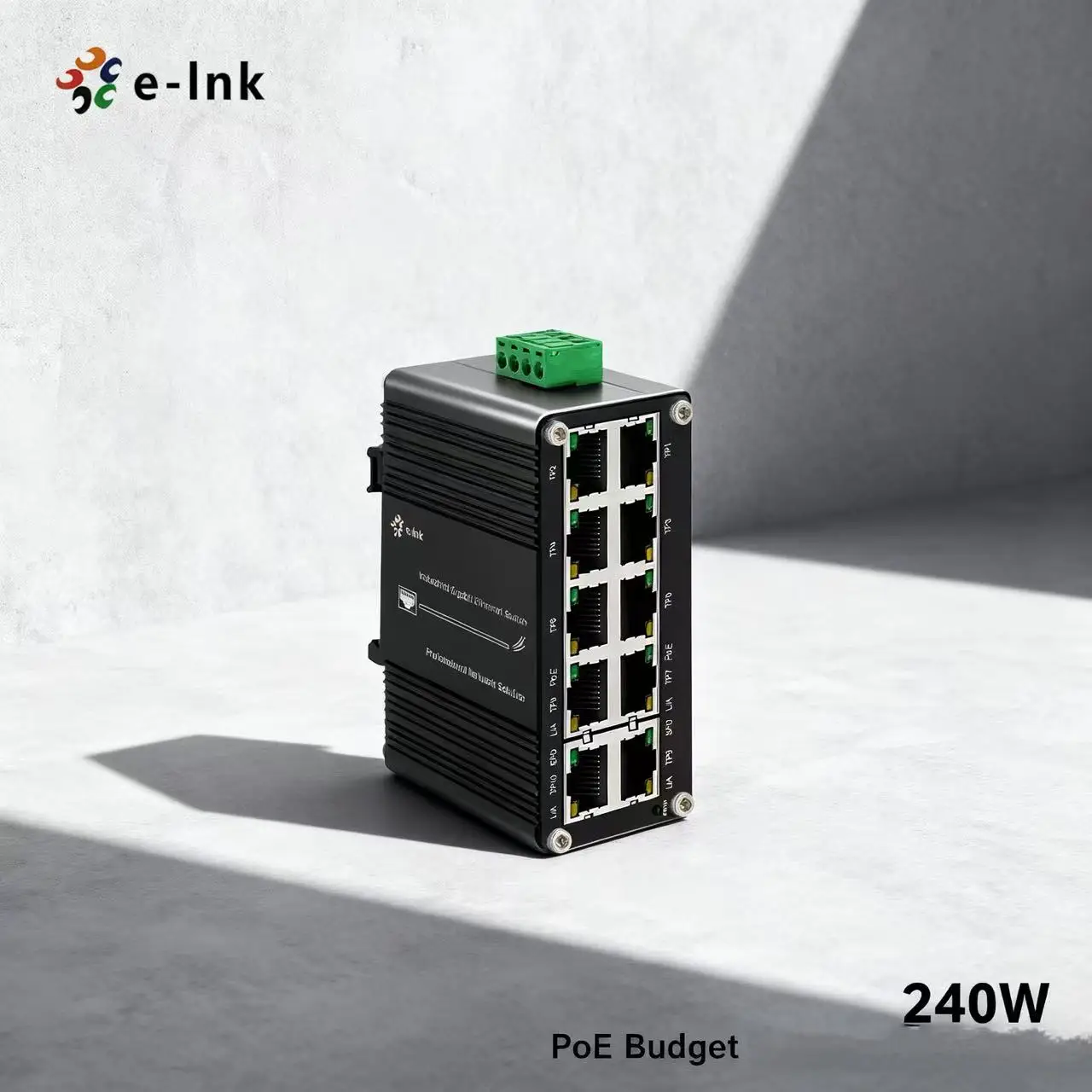 Mini Industrial 8-Port 10/100/1000T 802.3at PoE + 2-Port 10/100/1000T Compact Ethernet Switch
Mini Industrial 8-Port 10/100/1000T 802.3at PoE + 2-Port 10/100/1000T Compact Ethernet Switch