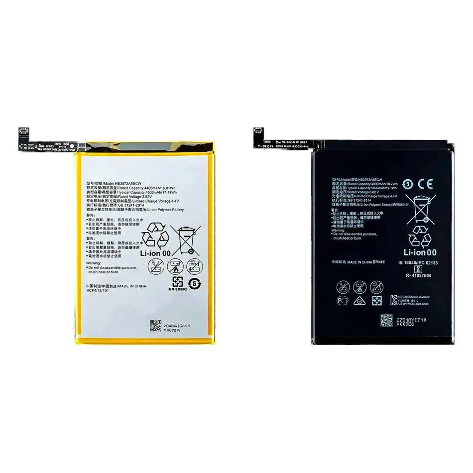 Высокоэффективный аккумулятор HB3973A5ECW/HB4073A5ECW HB3872A5ECW 4500-5000 мАч для Huawei Mate 20 Honor Note 8X 8 10 Max
Высокоэффективный аккумулятор HB3973A5ECW/HB4073A5ECW HB3872A5ECW 4500-5000 мАч для Huawei Mate 20 Honor Note 8X 8 10 Max