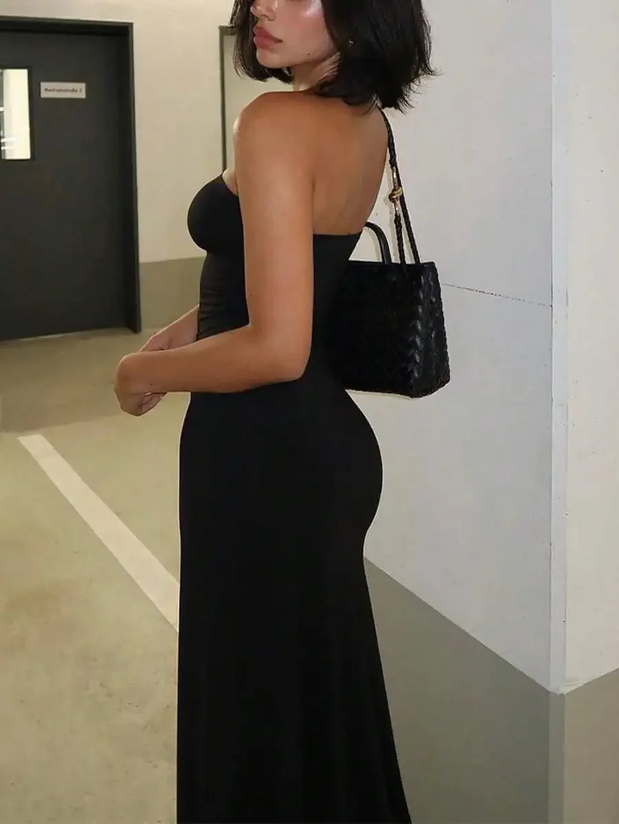 Womens Black Bodycon Maxi Dress For Party Street Holiday Casual Spring Summer
Womens Black Bodycon Maxi Dress For Party Street Holiday Casual Spring Summer