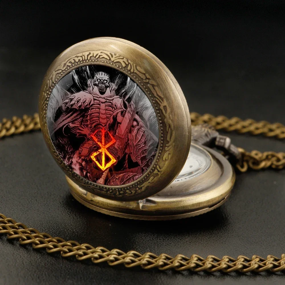 Anime Berserk Dome Glass Quartz Pocket Watch Arabic Digital Dial Men Women Necklace Accessories Clock Gifts Souvenirs Relógio
Anime Berserk Dome Glass Quartz Pocket Watch Arabic Digital Dial Men Women Necklace Accessories Clock Gifts Souvenirs Relógio