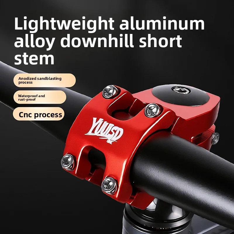Bicycle Aluminum Alloy Handle Stand Short Handle Stand Front Fork Head Tube CNC Hollow Riser Mountain Bike Handlebar Stand
Bicycle Aluminum Alloy Handle Stand Short Handle Stand Front Fork Head Tube CNC Hollow Riser Mountain Bike Handlebar Stand