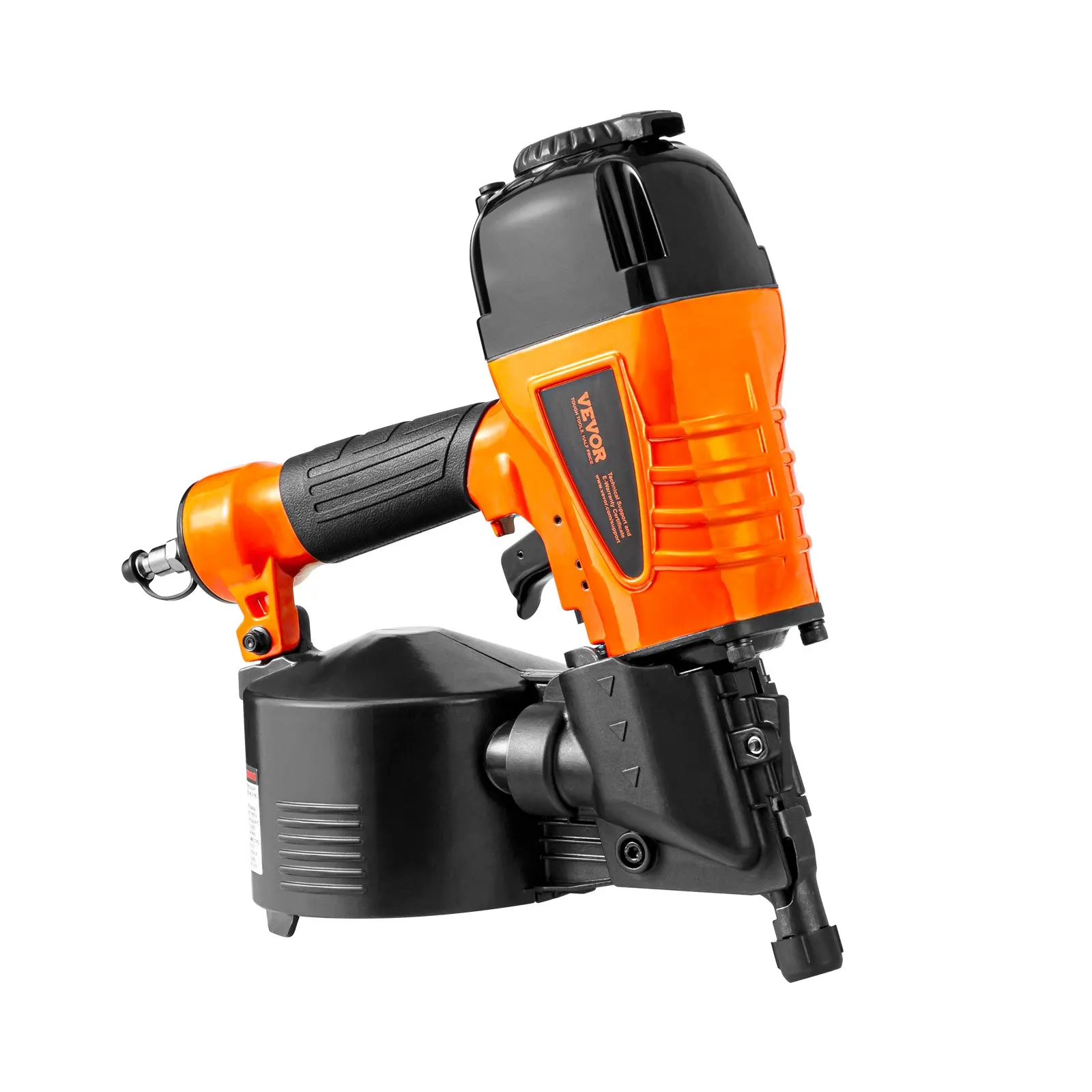 Coil Siding Nailer CN65, 1-1/4" To 2-1/2" 15 Degree Pneumatic Siding Nail Gun With Tool-Less Depth Adjustment, 70-120PSI Air
Coil Siding Nailer CN65, 1-1/4" To 2-1/2" 15 Degree Pneumatic Siding Nail Gun With Tool-Less Depth Adjustment, 70-120PSI Air