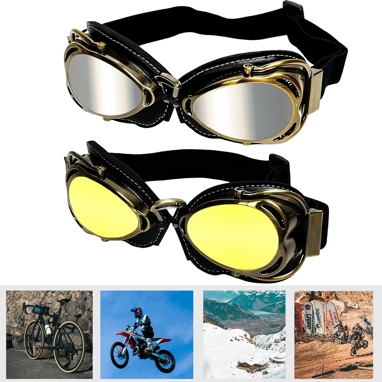 Motorcycle Butterfly Buckle Goggles Riding Men Motorcycle Glasses MX Cycling For Motocycles Mountain BikesBicycles MX ATV
Motorcycle Butterfly Buckle Goggles Riding Men Motorcycle Glasses MX Cycling For Motocycles Mountain BikesBicycles MX ATV