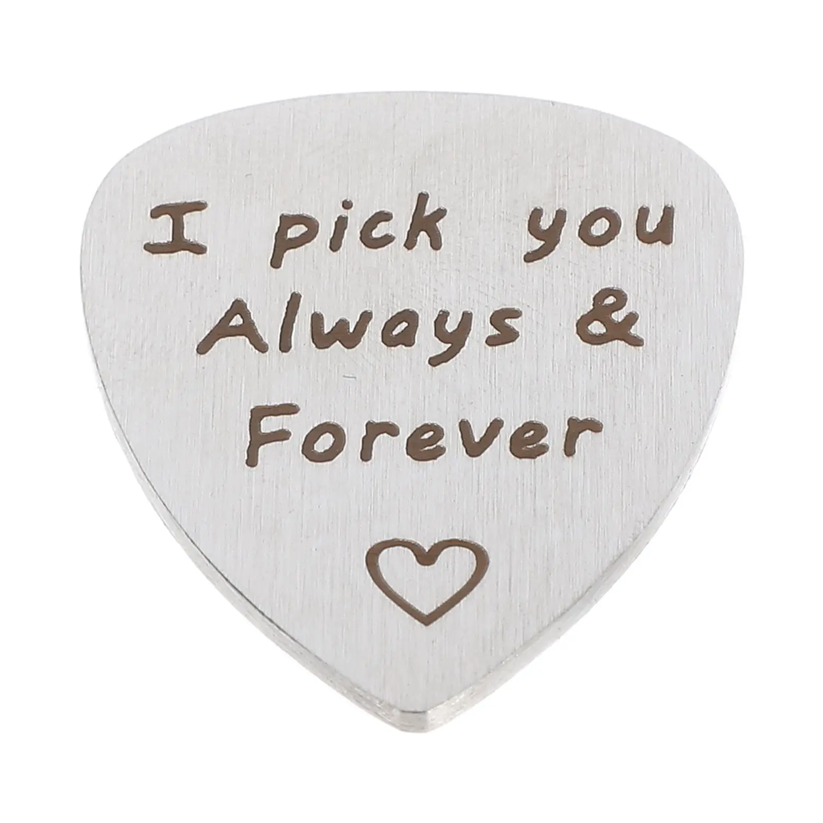 Titanium Steel Pick Ukulele Musical Instrument Accessory Guitar Picks Accessories Letter Carved
Titanium Steel Pick Ukulele Musical Instrument Accessory Guitar Picks Accessories Letter Carved