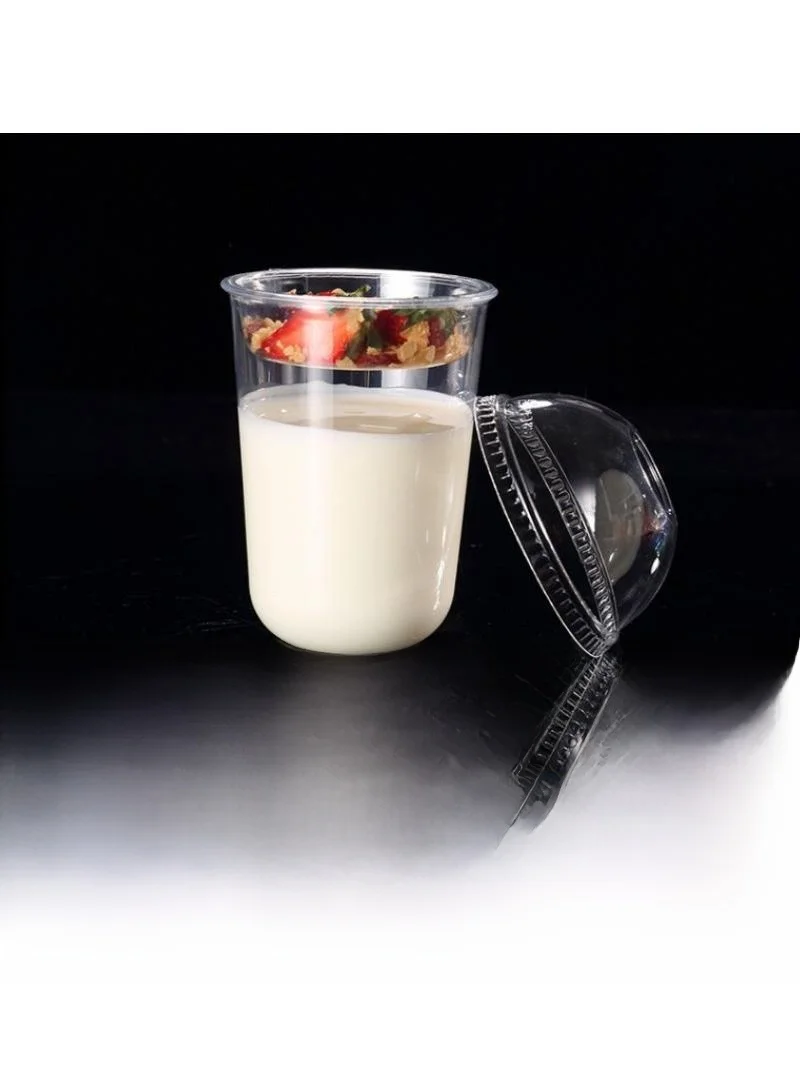 Disposable 90mm U-aped Fat Cup Plastic Milk Tea Cup Yogurt Juice Transparent High Plastic Cup with Lid Fat Cup
Disposable 90mm U-aped Fat Cup Plastic Milk Tea Cup Yogurt Juice Transparent High Plastic Cup with Lid Fat Cup