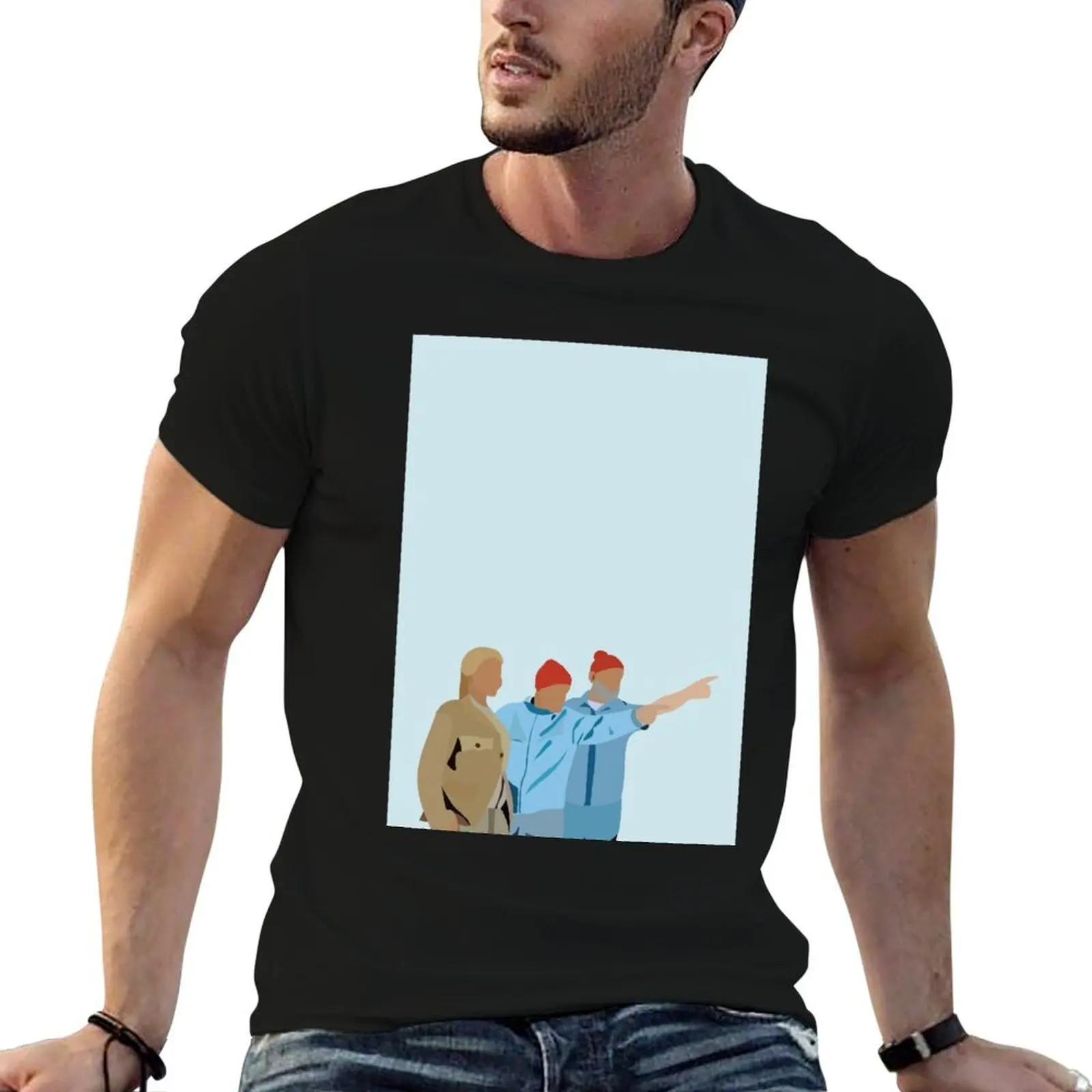 Minimal The Life Aquatic with Steve Zissou Poster Poster T-Shirt t shirts for man cotton man t shirts graphic T-Shirt
Minimal The Life Aquatic with Steve Zissou Poster Poster T-Shirt t shirts for man cotton man t shirts graphic T-Shirt