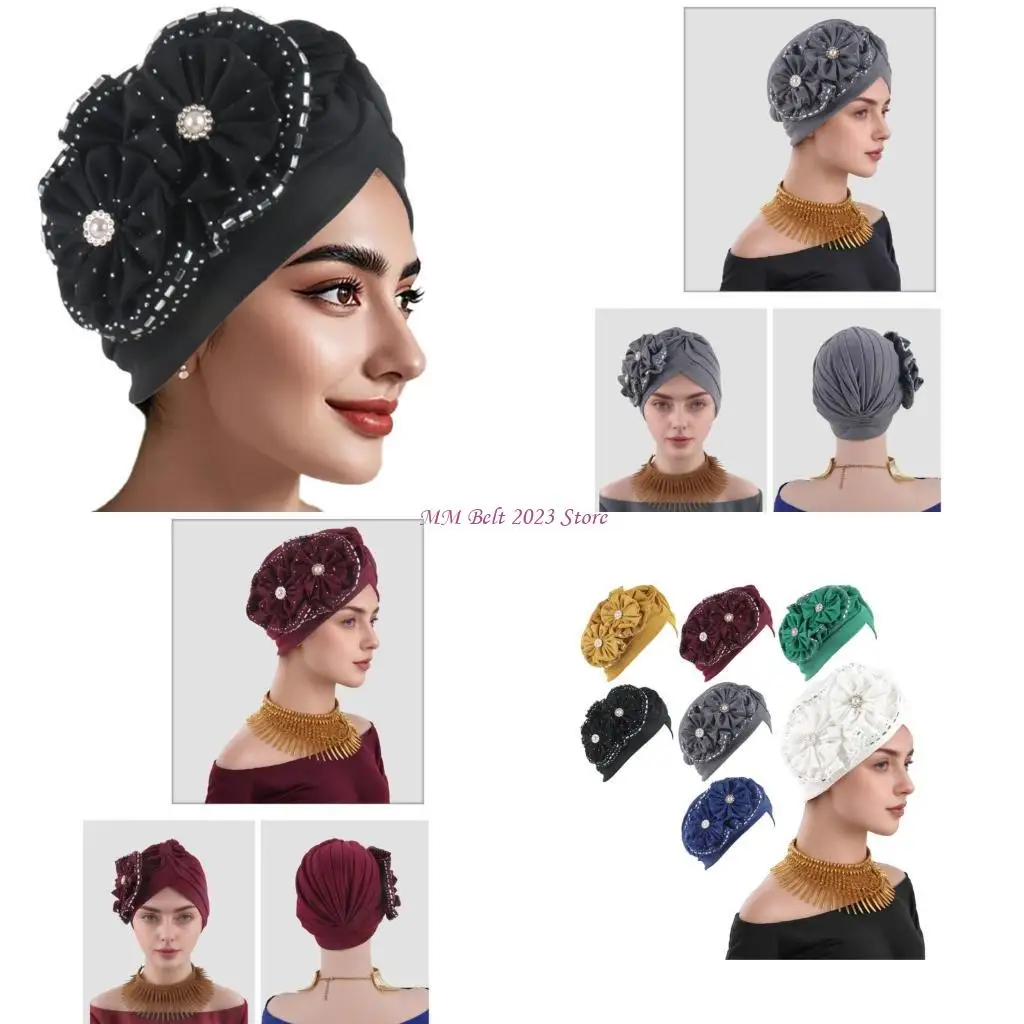 49ME Stylish Ladies Turban Hat Modern Fashion Women's Hat Unique Headscarf Hat for Casual Outings
49ME Stylish Ladies Turban Hat Modern Fashion Women's Hat Unique Headscarf Hat for Casual Outings