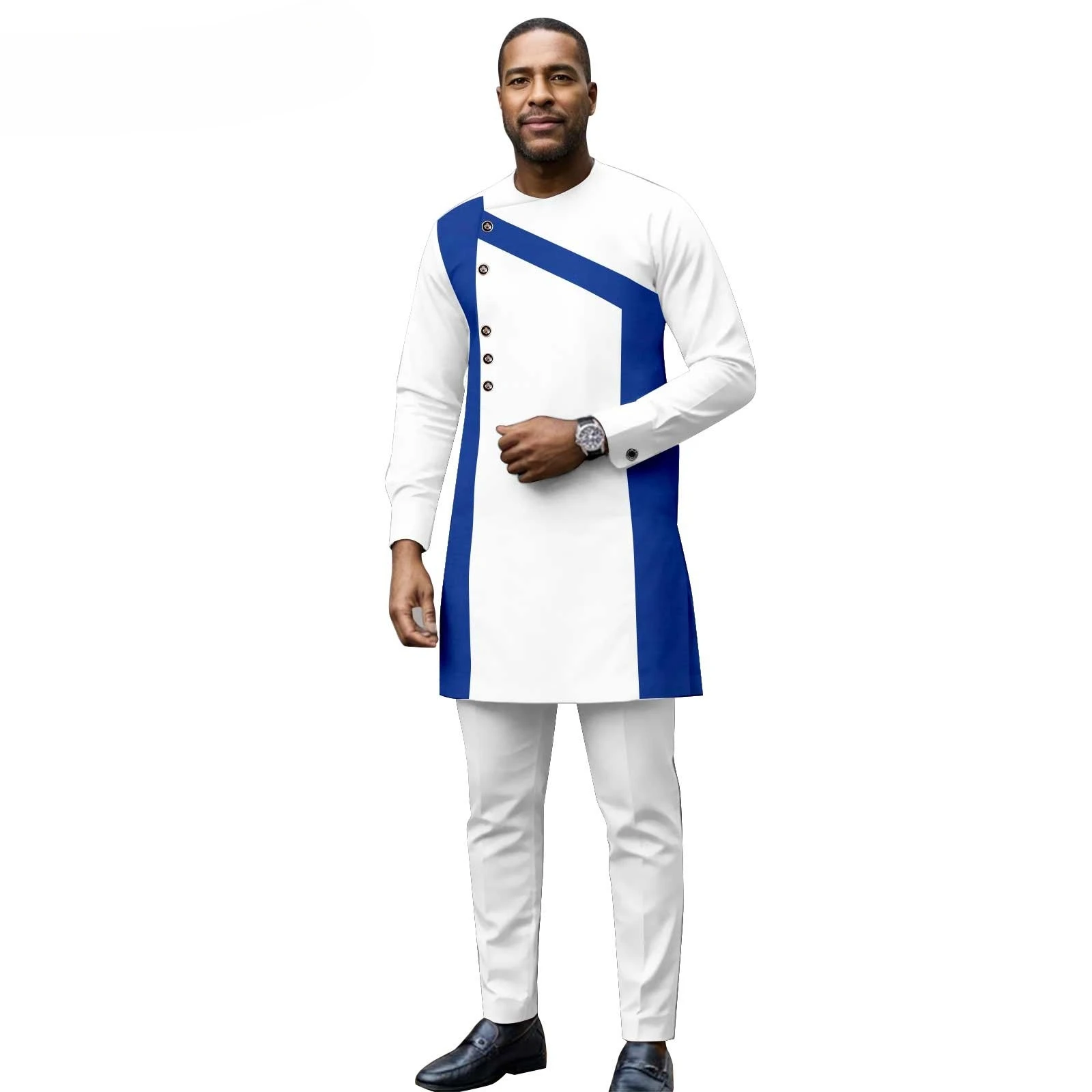New Men's Suit - African Ethnic All-cotton Men's Casual Outfit Veste Pour Homme Mariage 2 Pieces Suit for Man
New Men's Suit - African Ethnic All-cotton Men's Casual Outfit Veste Pour Homme Mariage 2 Pieces Suit for Man