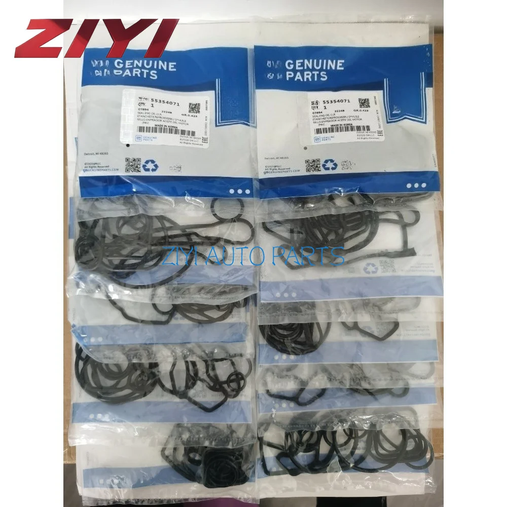 10Sets 55354071 Engine Oil Cooler Gasket Seal For GM Chevrolet Cruze Sonic Astra 1.6L 1.8L Vauxhall Astra 24445723 55354072
10Sets 55354071 Engine Oil Cooler Gasket Seal For GM Chevrolet Cruze Sonic Astra 1.6L 1.8L Vauxhall Astra 24445723 55354072