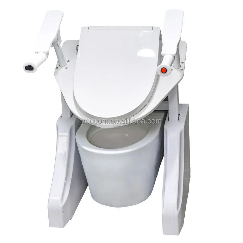 Raised Toilet Seat, 60.6x52.5x71cm Elderly Toilet Booster with Handles, Medical Toilet Seat Lift, Home Rehabilitation Chair
Raised Toilet Seat, 60.6x52.5x71cm Elderly Toilet Booster with Handles, Medical Toilet Seat Lift, Home Rehabilitation Chair