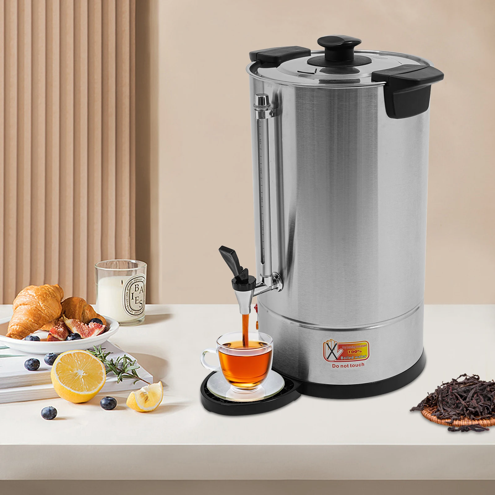 Commercial Electric Coffee Pot 15L Hot Water Dispenser Stainless Steel Coffee Pot
Commercial Electric Coffee Pot 15L Hot Water Dispenser Stainless Steel Coffee Pot