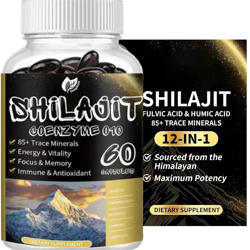 Seaweed and Ginseng, Containing Coenzyme Q10, Fulvic Acid and Humic Acid, Shiitake Mushrooms, Supporting Immunity, 60 Capsules
Seaweed and Ginseng, Containing Coenzyme Q10, Fulvic Acid and Humic Acid, Shiitake Mushrooms, Supporting Immunity, 60 Capsules