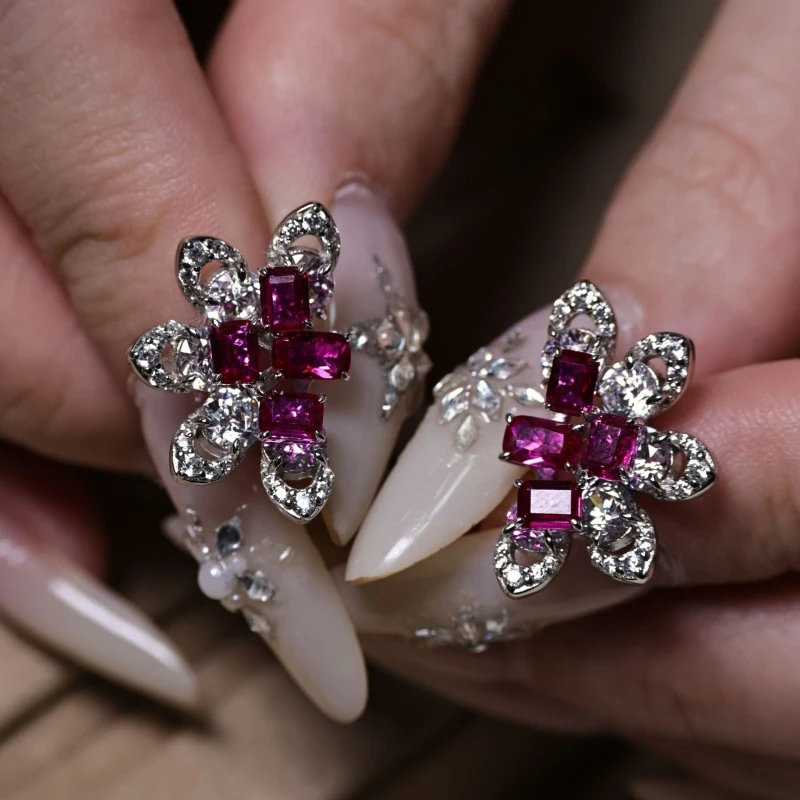 Серьги CAMEO Fashion с розовым сапфиром и цветочным дизайном, из серебра 925 пробы с позолотой, милые серьги-бабочки для женщин
Серьги CAMEO Fashion с розовым сапфиром и цветочным дизайном, из серебра 925 пробы с позолотой, милые серьги-бабочки для женщин