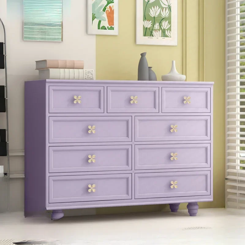 Dopamine living room retro decorative cabinet purple bedside cabinet bedroom
Dopamine living room retro decorative cabinet purple bedside cabinet bedroom