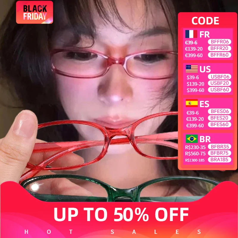 2024 New Retro Blue Green Oval Small Frame Eyewear Women's Anti Blue Light Glasses Fashion Y2K Square Glasses Frame
2024 New Retro Blue Green Oval Small Frame Eyewear Women's Anti Blue Light Glasses Fashion Y2K Square Glasses Frame