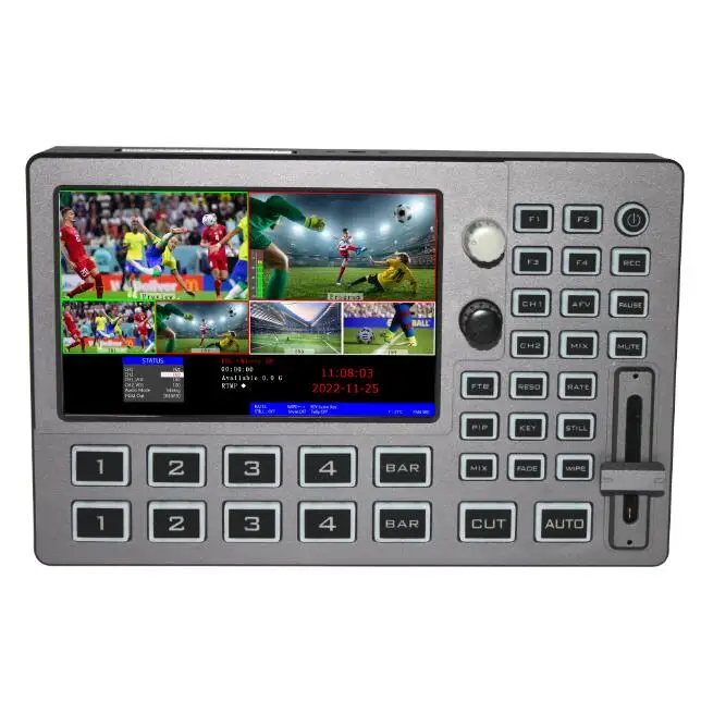 DeviceWell HDS8345 5" Screen PIP 2*SDI 2*HDMI Aluminum 1080P Live Production HD Video Recording EquipmentAR
DeviceWell HDS8345 5" Screen PIP 2*SDI 2*HDMI Aluminum 1080P Live Production HD Video Recording EquipmentAR