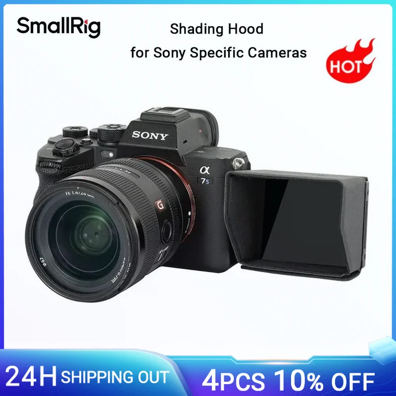 SmallRig Sunhood для Sony Alpha 7S III Alpha 7C Sony ZV-1 FX3 Camera Rig для съемки видео фото Портативный Аксессуар 3206
SmallRig Sunhood для Sony Alpha 7S III Alpha 7C Sony ZV-1 FX3 Camera Rig для съемки видео фото Портативный Аксессуар 3206