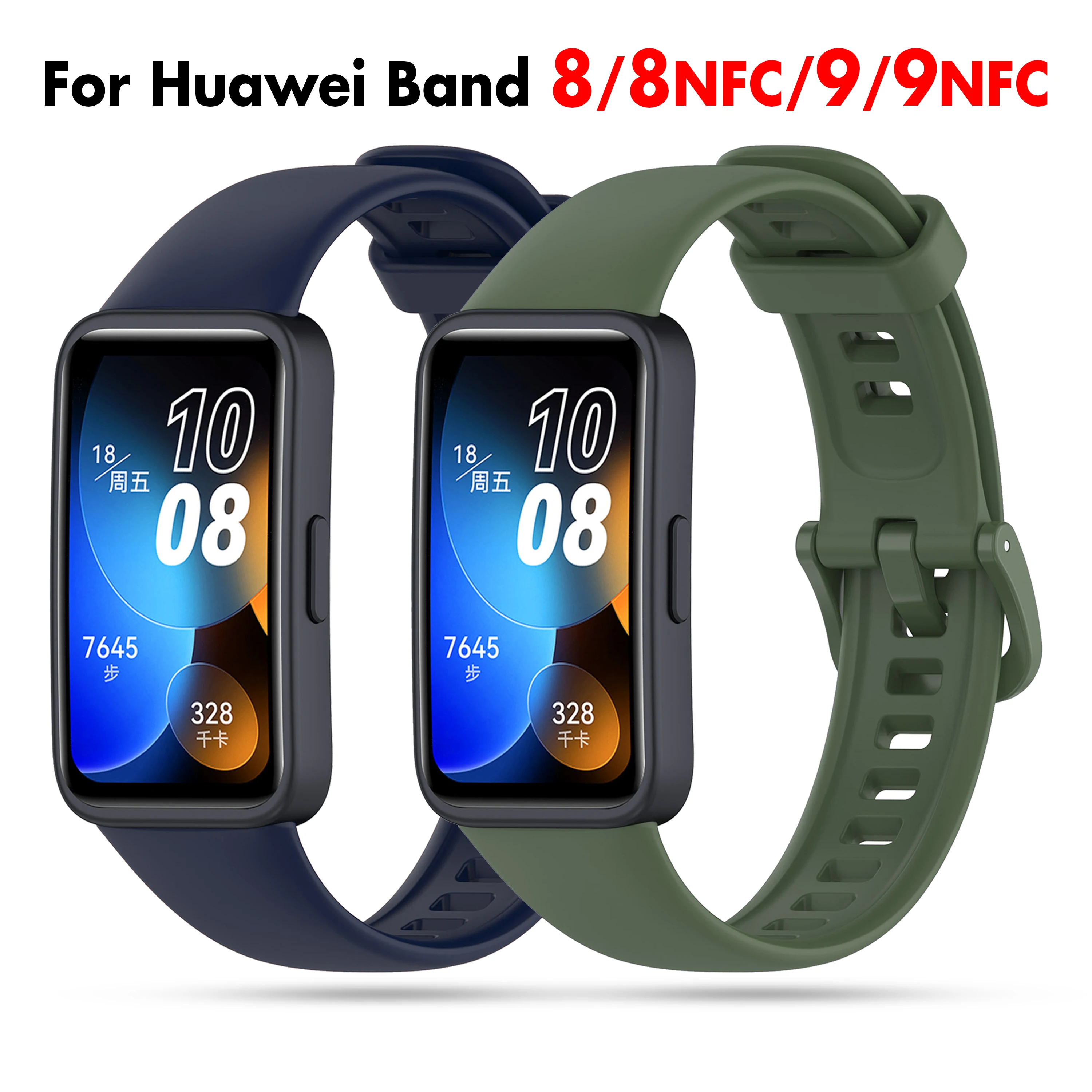 Soft Silicone Strap For Huawei Band 8 9 Watch Band Bracelet For Huawei Band8 Band9 Replacement Smart Watch Watchband Accessories
Soft Silicone Strap For Huawei Band 8 9 Watch Band Bracelet For Huawei Band8 Band9 Replacement Smart Watch Watchband Accessories