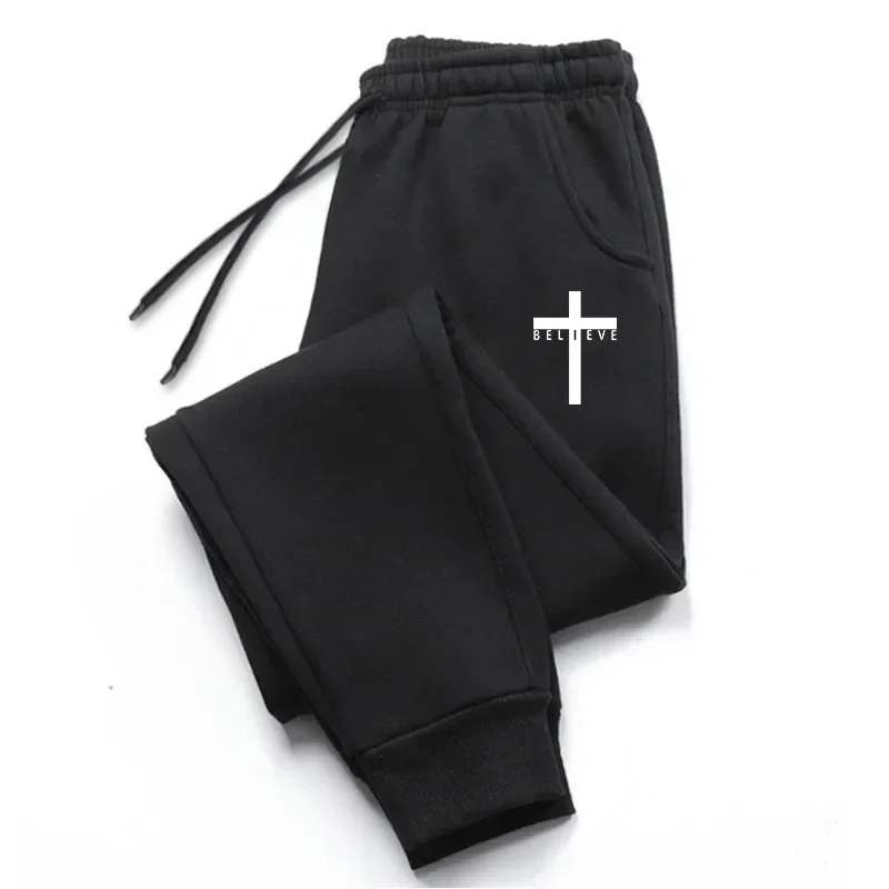 Cross Printed Men's Long Pants Autumn and Winter Men Casual Fashion Sweatpants Home Outdoor Comfortable Drawstring Soft Trousers
Cross Printed Men's Long Pants Autumn and Winter Men Casual Fashion Sweatpants Home Outdoor Comfortable Drawstring Soft Trousers