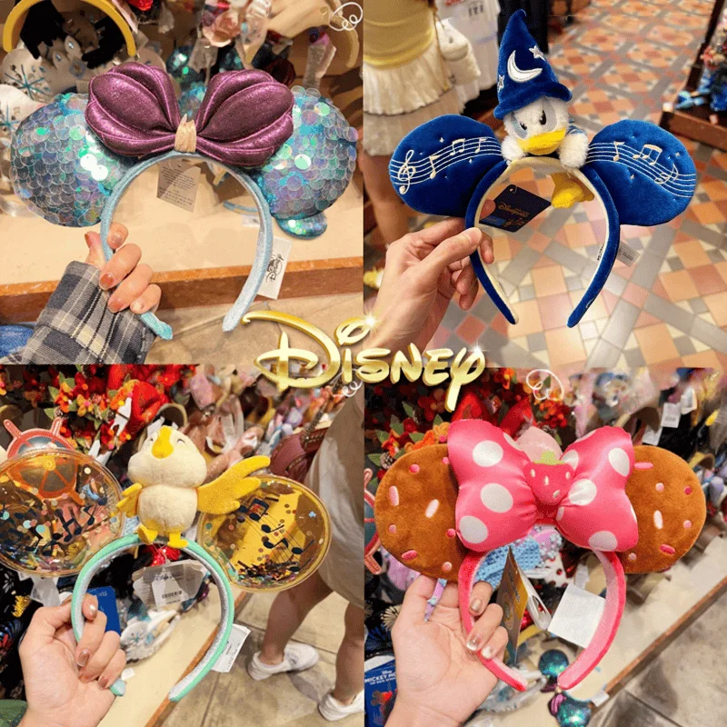 Disney Sorcerer Donald Duck Headband Blue Velvet Music Note Mickey Ears Hair Hoop Hong Kong Disneyland Exclusive Hair Accessory
Disney Sorcerer Donald Duck Headband Blue Velvet Music Note Mickey Ears Hair Hoop Hong Kong Disneyland Exclusive Hair Accessory