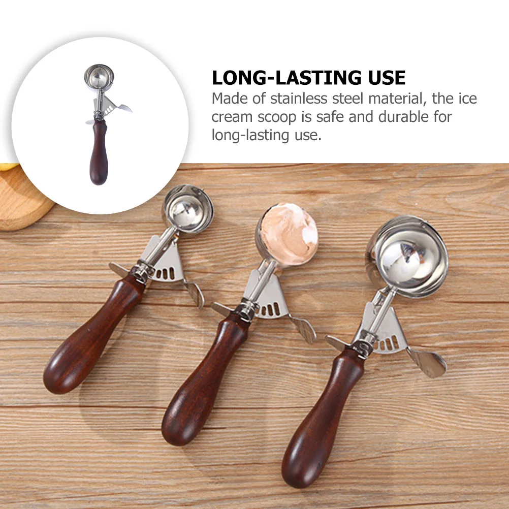 Stainless Steel Ice Cream Gadget Fruit Digging Dessert Spoon Portable Home Tableware Tool Kitchen Dipping Ice Cream Baller Fruit
Stainless Steel Ice Cream Gadget Fruit Digging Dessert Spoon Portable Home Tableware Tool Kitchen Dipping Ice Cream Baller Fruit