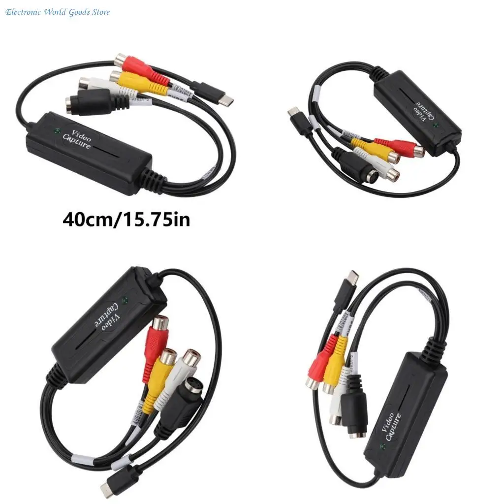A3PD USB2.0 Video Card Video Converters S Video to USB Type C Adapter Card for Live Streaming
A3PD USB2.0 Video Card Video Converters S Video to USB Type C Adapter Card for Live Streaming