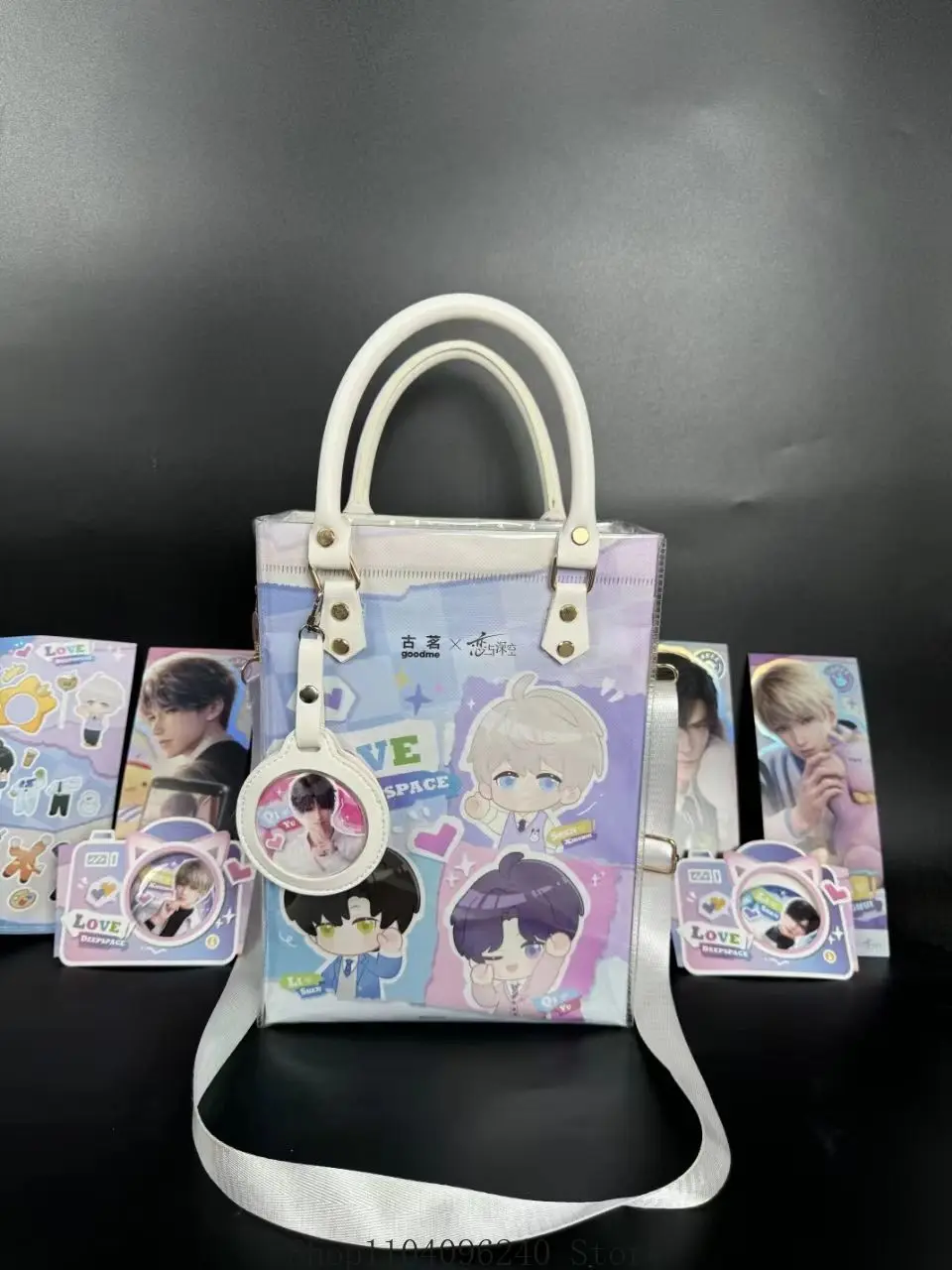 Love and Deepspace Rafayel Zayne Xavier Sylus Caleb Anime Handbag DIY Student Bags Shopping Bag Shoulder Bag Cute Backpack
Love and Deepspace Rafayel Zayne Xavier Sylus Caleb Anime Handbag DIY Student Bags Shopping Bag Shoulder Bag Cute Backpack