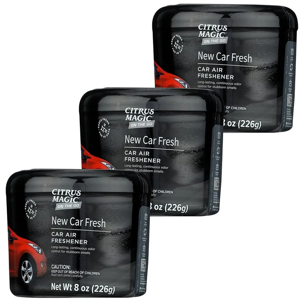 Free ShippingOn The Go Odor Absorbing Solid Air Freshener, Luxurious New Car, 8-Ounce, Pack of 3
Free ShippingOn The Go Odor Absorbing Solid Air Freshener, Luxurious New Car, 8-Ounce, Pack of 3