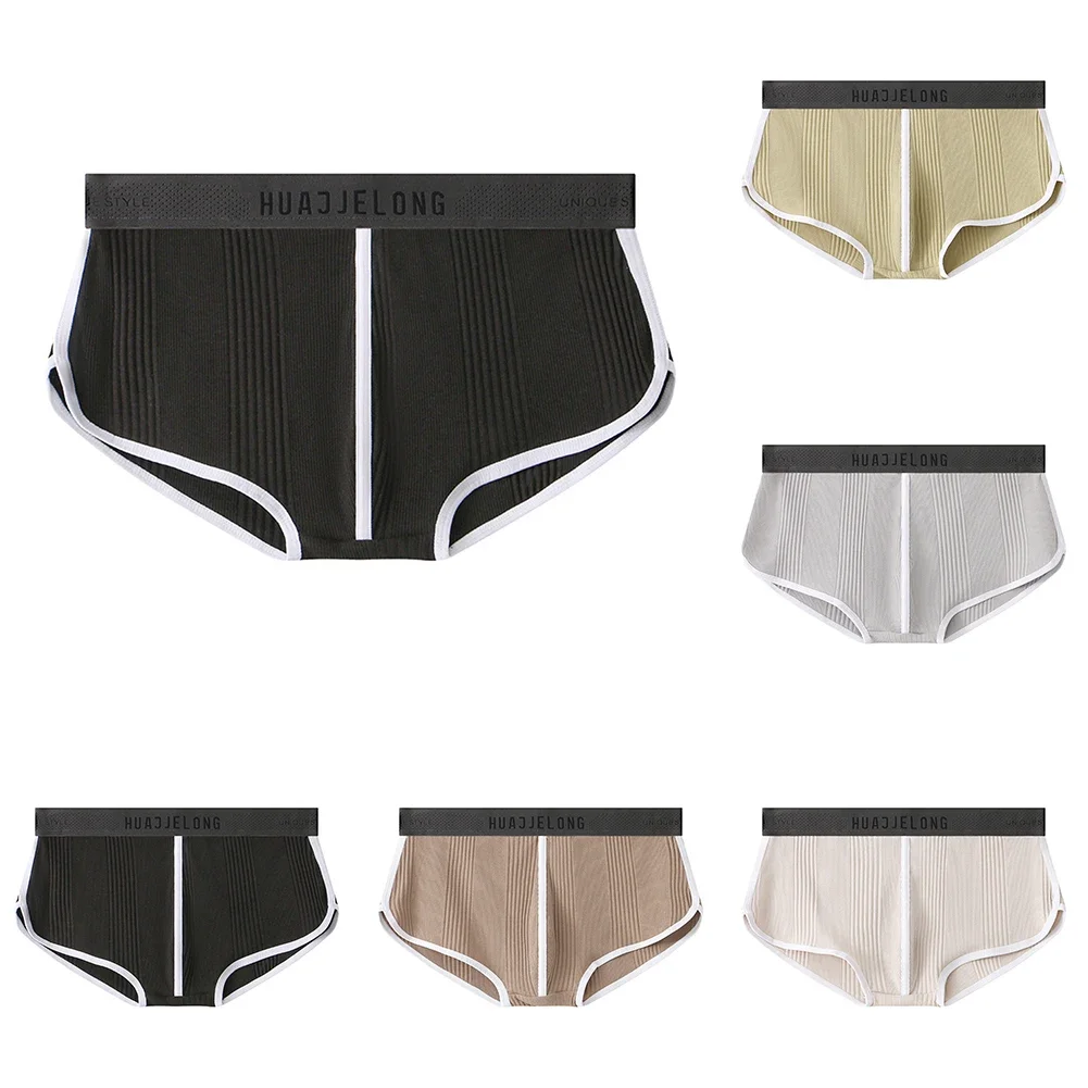 Men Stripe Cotton Briefs Low Rise Underwear Trunks Shorts Pouch Teenage Breathable Underpants Young Underwear Boys
Men Stripe Cotton Briefs Low Rise Underwear Trunks Shorts Pouch Teenage Breathable Underpants Young Underwear Boys