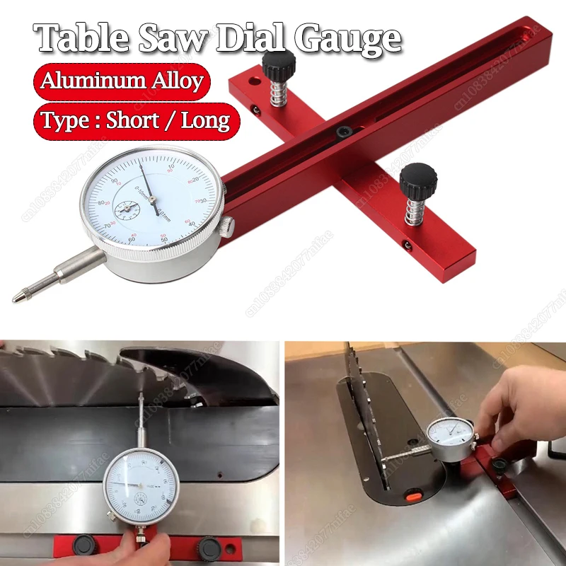 1Pc Table saw Dial Gauge Corrector Aluminum Alloy For Saw Table Saw Blade Parallelism Correction Woodworking Tool
1Pc Table saw Dial Gauge Corrector Aluminum Alloy For Saw Table Saw Blade Parallelism Correction Woodworking Tool