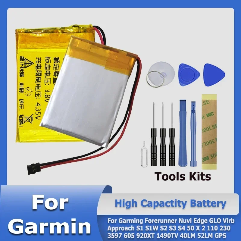 Battery For Garming Forerunner Nuvi Edge GLO Virb Approach S1 S1W S2 S3 S4 50 X 2 110 230 3597 605 1490TV 40LM 52LM 920XT GPS
Battery For Garming Forerunner Nuvi Edge GLO Virb Approach S1 S1W S2 S3 S4 50 X 2 110 230 3597 605 1490TV 40LM 52LM 920XT GPS
