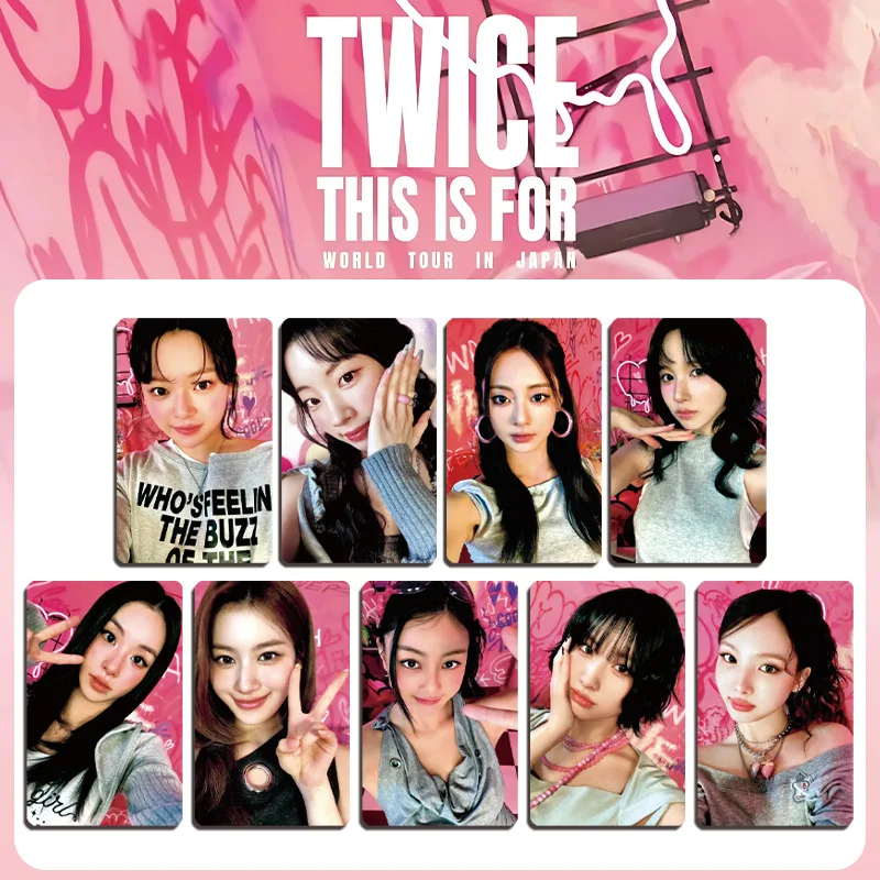 9PCS TWICE Anime Peripheral Flash Cards Postcards Album Photocard Collection Card Set Fans Collectible Decor Gift
9PCS TWICE Anime Peripheral Flash Cards Postcards Album Photocard Collection Card Set Fans Collectible Decor Gift