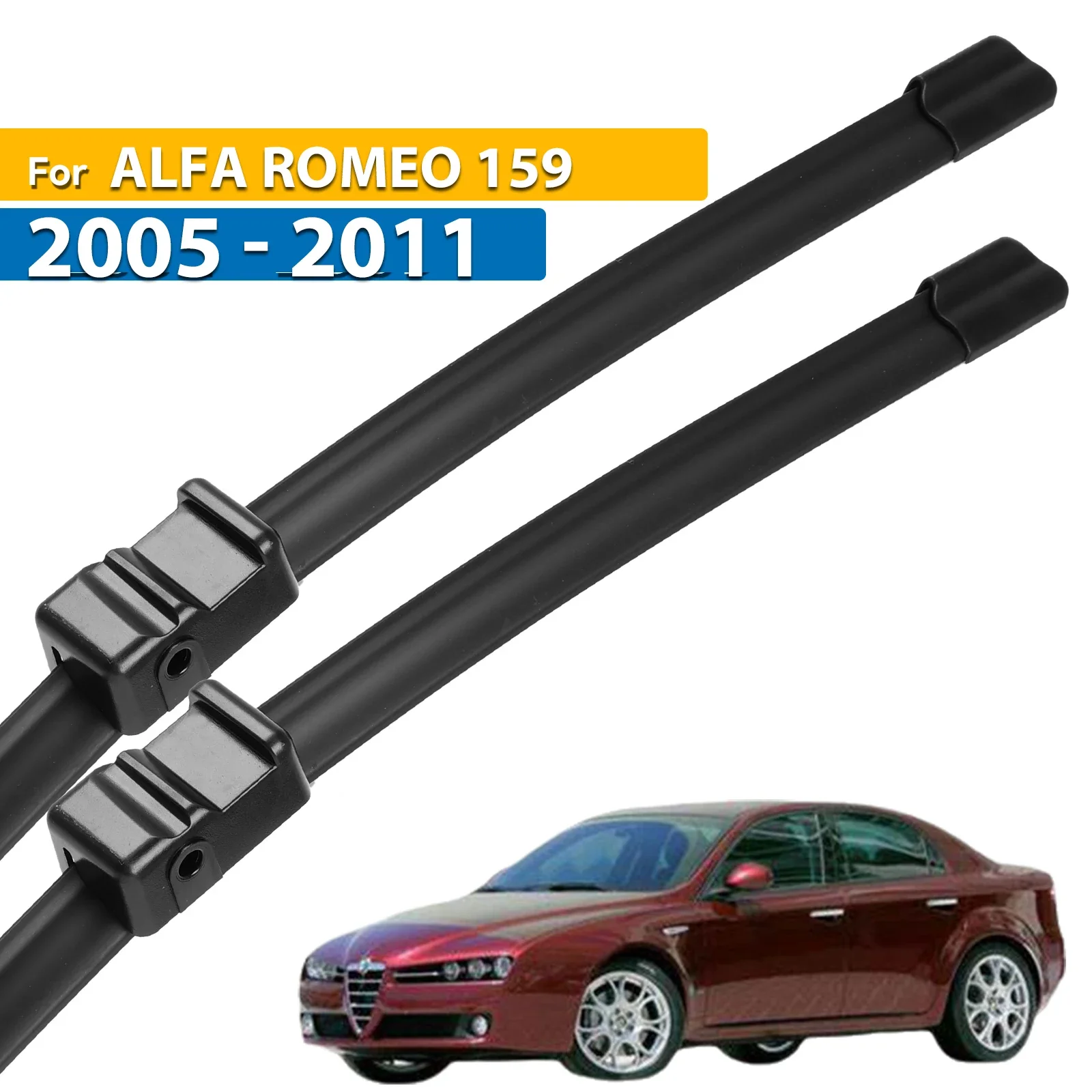 For Alfa Romeo 159 2005 - 2011 Windshield Windscreen Window 22"+18" Left Hand Drive Brush Wiper LHD Front Wiper Blades
For Alfa Romeo 159 2005 - 2011 Windshield Windscreen Window 22"+18" Left Hand Drive Brush Wiper LHD Front Wiper Blades