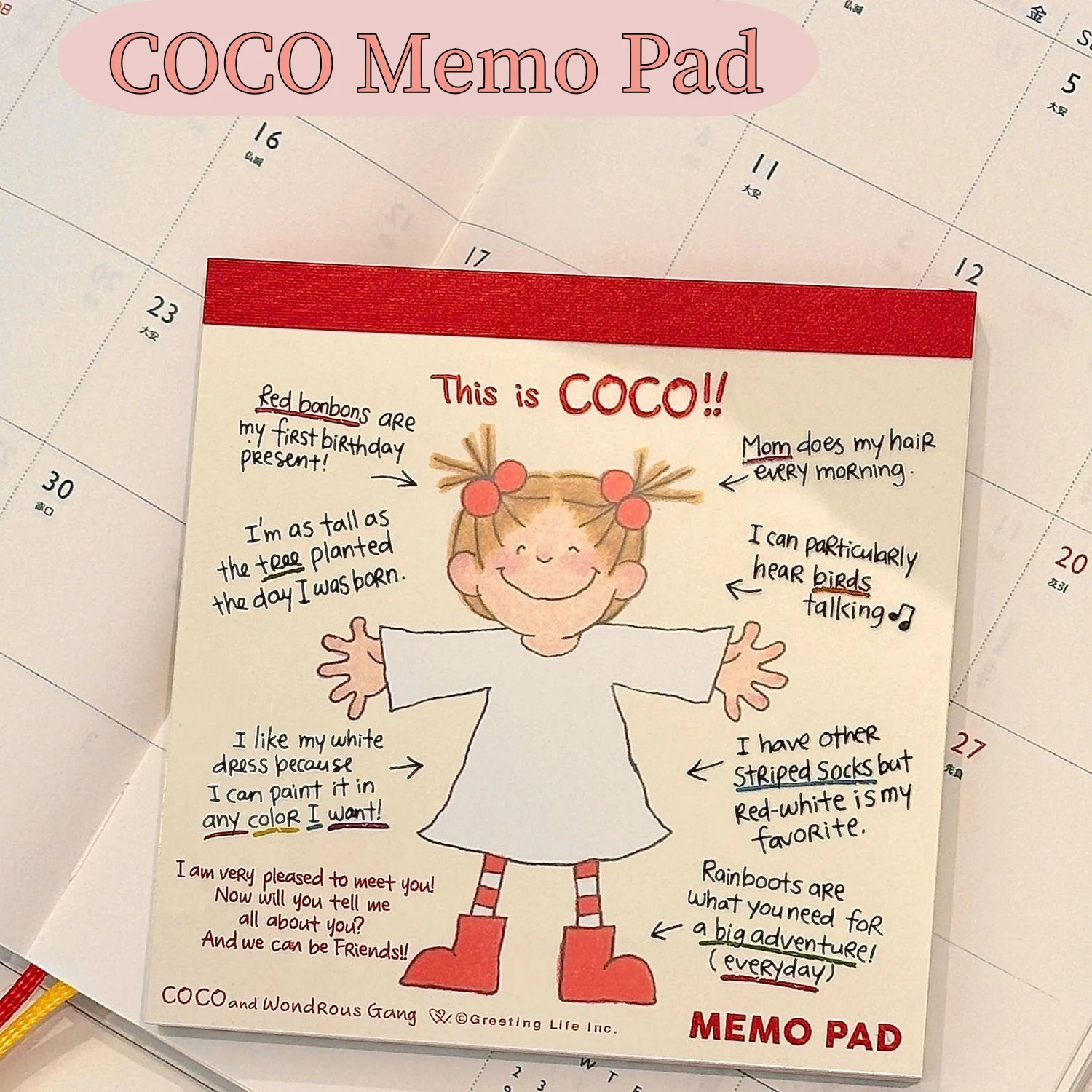 COCO Mini Cute Memo Pad Acrylic Transparent Cover Notebook Daily Record Travel Book Kawaii Color Inner Page Portable Pad Book
COCO Mini Cute Memo Pad Acrylic Transparent Cover Notebook Daily Record Travel Book Kawaii Color Inner Page Portable Pad Book