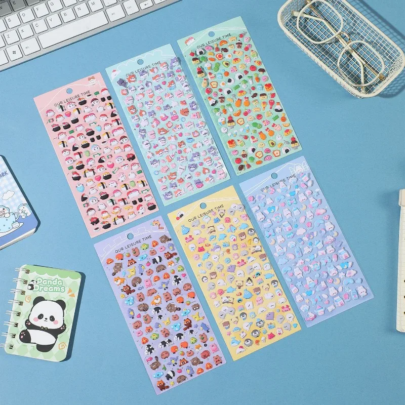 Cute Cartoon Animal 3D Foam Puffy Stickers, Mini Bubble Stickers, DIY Decorative Decals for Phone Case, Journal & Scrapbook
Cute Cartoon Animal 3D Foam Puffy Stickers, Mini Bubble Stickers, DIY Decorative Decals for Phone Case, Journal & Scrapbook