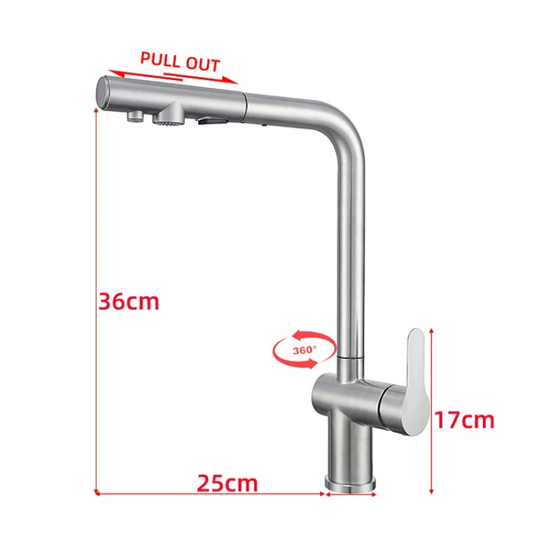 Kitchen Sink Mixer Faucet with Pull Down Sprayer Single Handle 3 in 1 Water Filter Purifier Faucet Dual Spray Drinking Water Tap
Kitchen Sink Mixer Faucet with Pull Down Sprayer Single Handle 3 in 1 Water Filter Purifier Faucet Dual Spray Drinking Water Tap