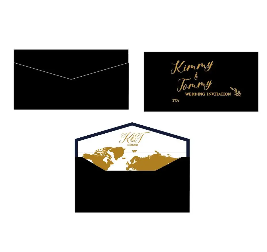 30/50PCS Custom Envelope For Invitation, Personalized Gold Foil Text Envelope With Inner
30/50PCS Custom Envelope For Invitation, Personalized Gold Foil Text Envelope With Inner