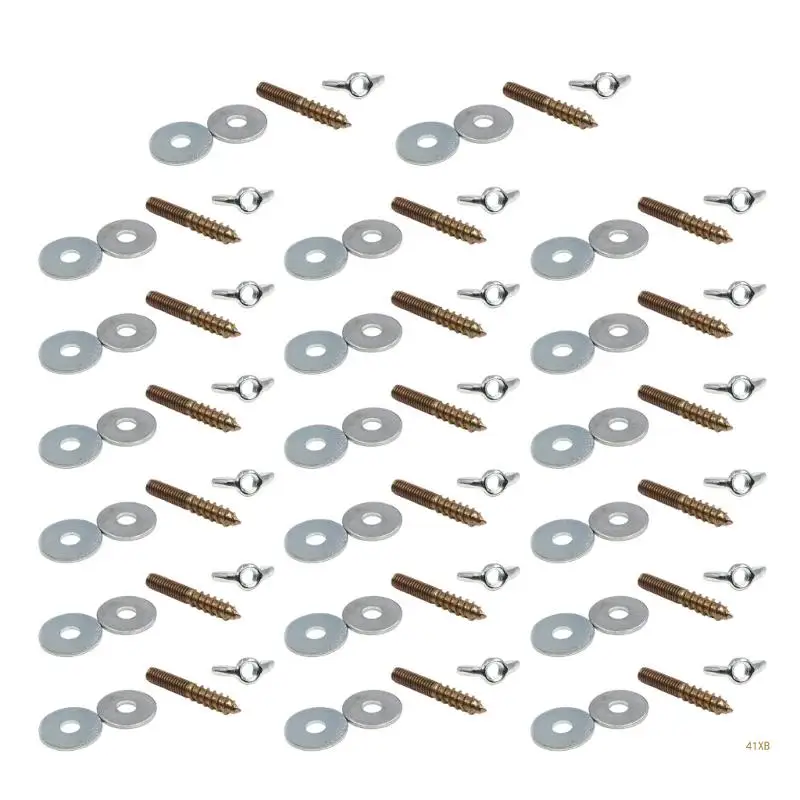 41XB 20Sets Bird Perch Toy Screw Bolts Washer Set Parrots Standing Rack Cage Accessory
41XB 20Sets Bird Perch Toy Screw Bolts Washer Set Parrots Standing Rack Cage Accessory