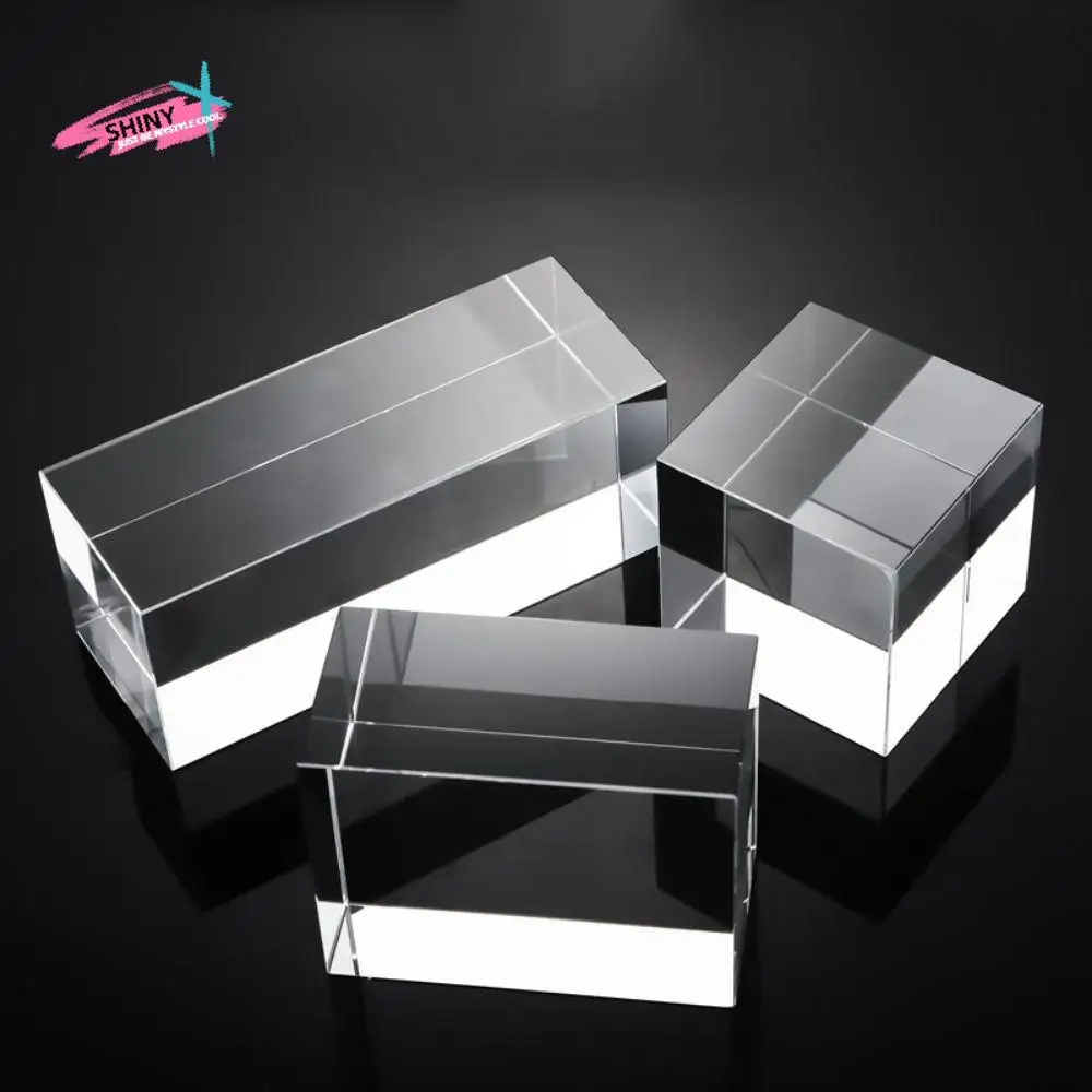 Solid Jewelry Display Riser Stands Polished Stereoscopic Acrylic Cube Display Stand Block Transparent Thickness
Solid Jewelry Display Riser Stands Polished Stereoscopic Acrylic Cube Display Stand Block Transparent Thickness