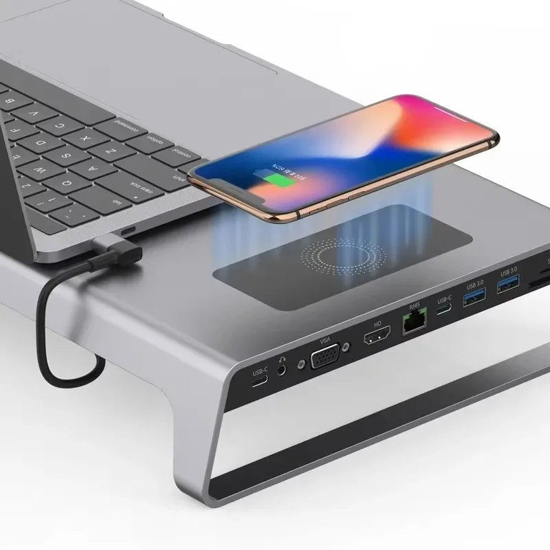 Подставка для монитора Befon, настольная Поддержка USB 3,0, Беспроводная зарядка, передача данных, клавиатура, мышь
Подставка для монитора Befon, настольная Поддержка USB 3,0, Беспроводная зарядка, передача данных, клавиатура, мышь