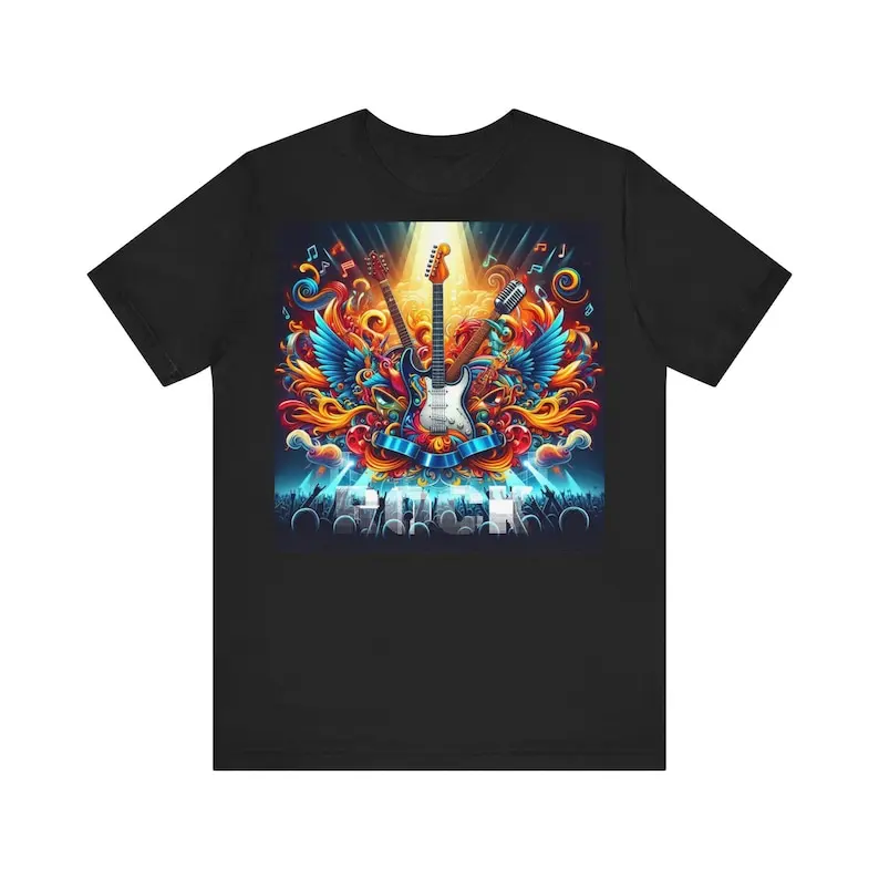 Vibrant Music Lover Tee, Colorful Rock T-Shirt, Unisex Music Festival Shirt, Gift for Musicians, Concert Outfit, Tee
Vibrant Music Lover Tee, Colorful Rock T-Shirt, Unisex Music Festival Shirt, Gift for Musicians, Concert Outfit, Tee