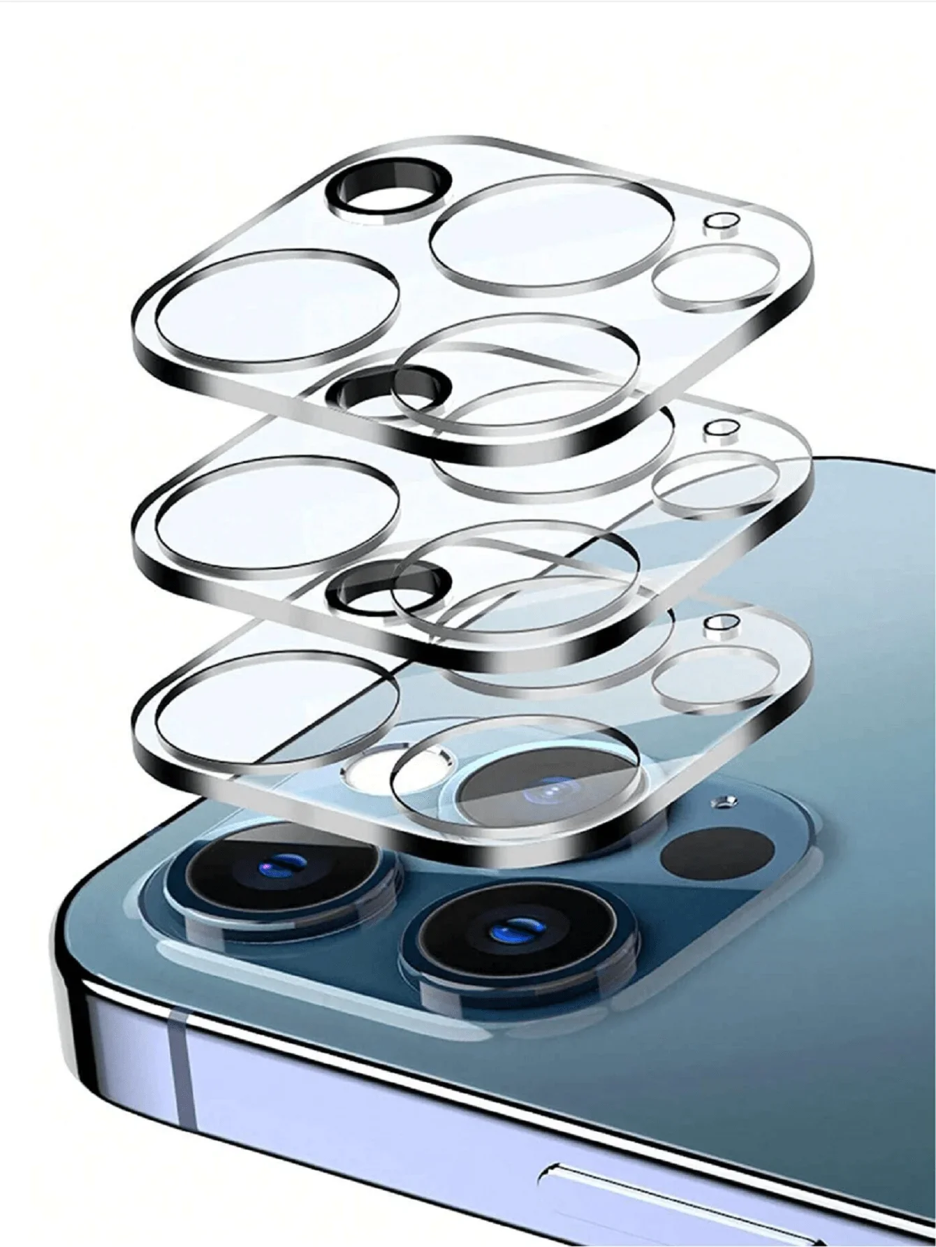 3PCS Camera Lens Protector for iPhone Anti-Scratch Waterproof
3PCS Camera Lens Protector for iPhone Anti-Scratch Waterproof