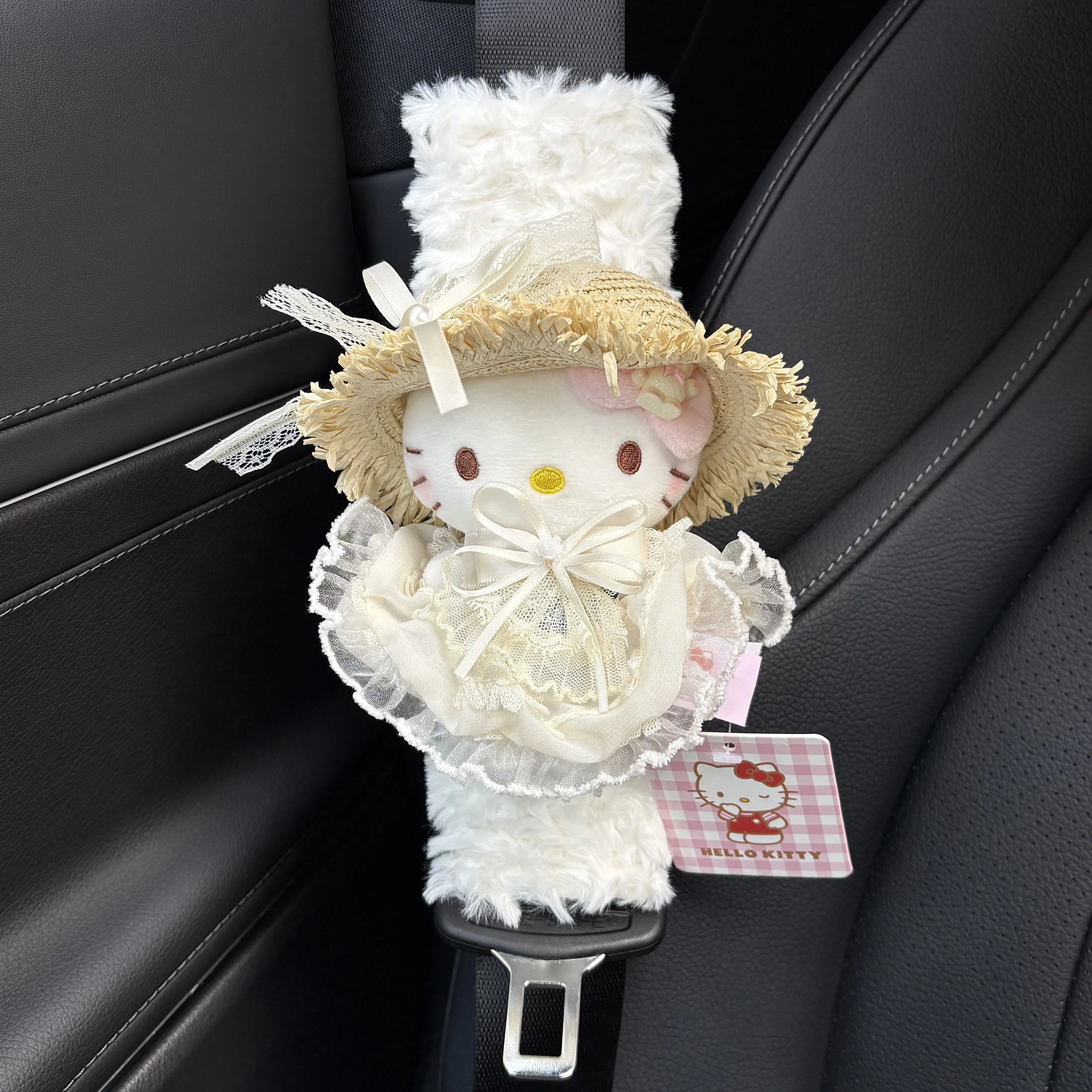Hello Kitty Car Seat Belt Shoulder Pad Cover - Soft Comfortable Universal Fit for Cars, Adjustable Safety Belt Protector
Hello Kitty Car Seat Belt Shoulder Pad Cover - Soft Comfortable Universal Fit for Cars, Adjustable Safety Belt Protector